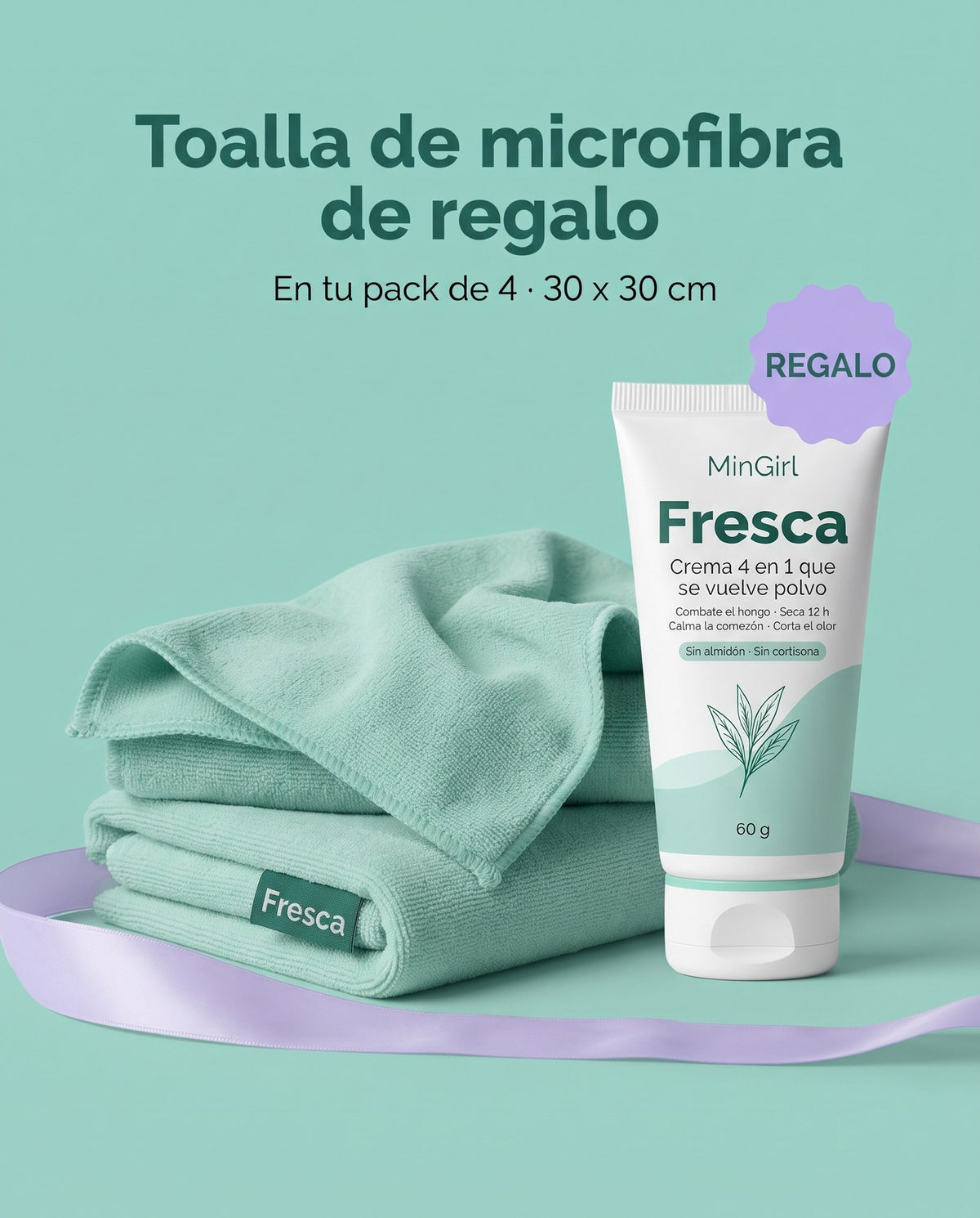 Fresca · Crema 4 en 1 antihongos para pliegues