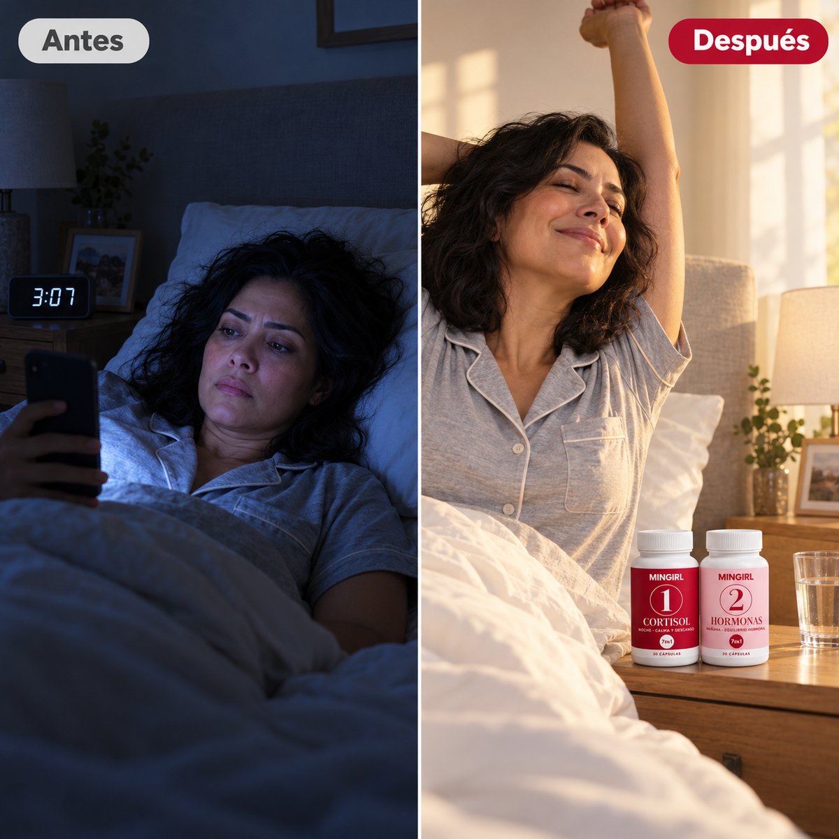 MINGIRL — Fórmula 14 en 1 para el Cortisol y las Hormonas