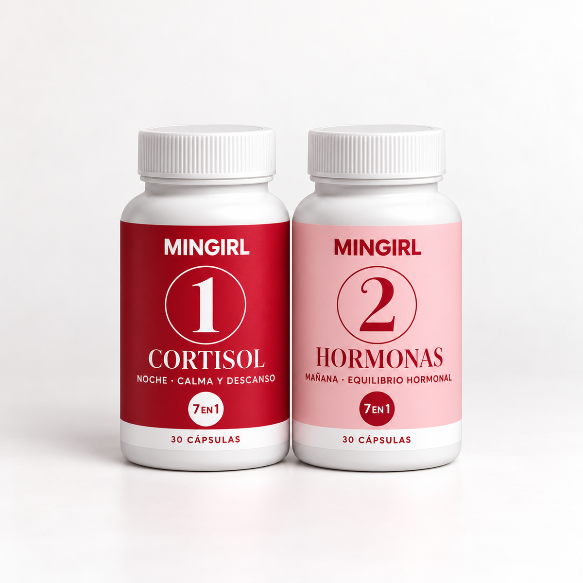 MINGIRL — Fórmula 14 en 1 para el Cortisol y las Hormonas