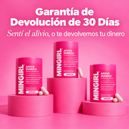 Ciclo irregular y SPM - Vitaminas para el apoyo ovárico - Cápsulas