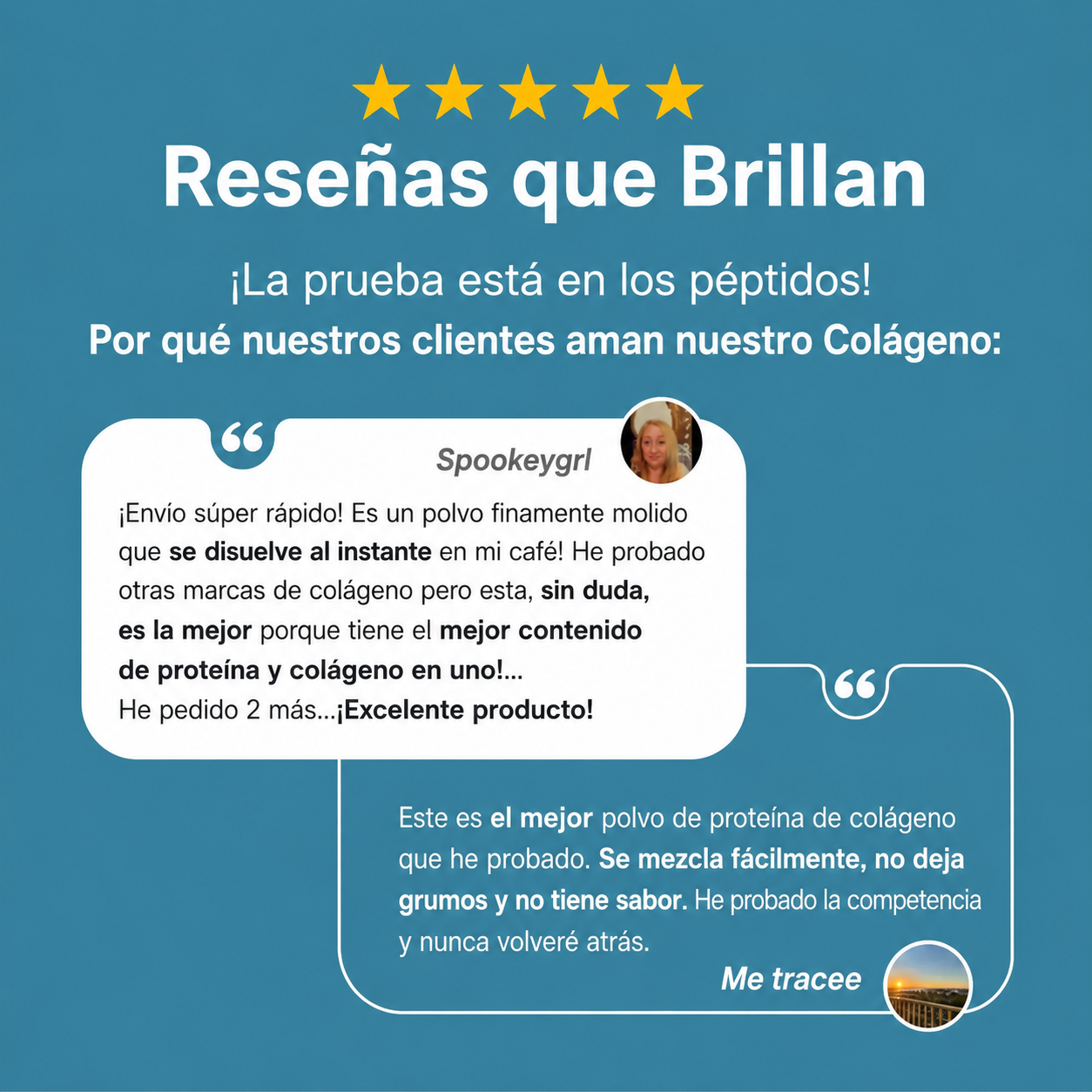 Biopéptidos de colágeno de vacas alimentadas con pasto, 567 g (20 oz) en polvo