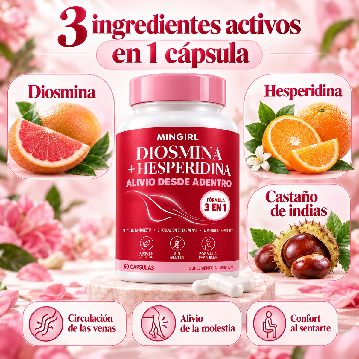 MinGirl Alivia · Circulación y Alivio Íntimo