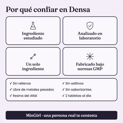 Densa · Fórmula para Reconstruir tus Huesos