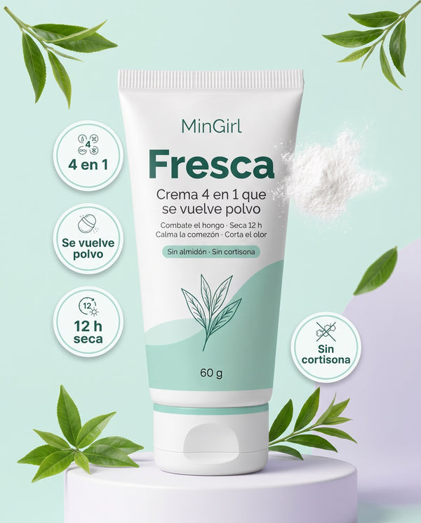 Fresca · Crema 4 en 1 antihongos para pliegues
