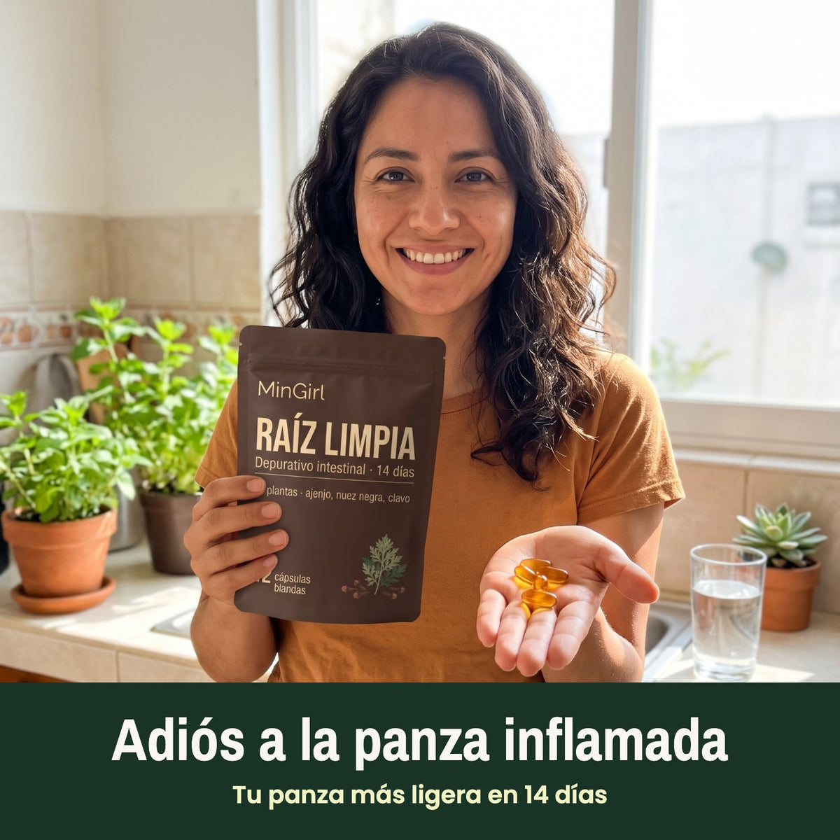 Raíz Limpia® · Depurativo intestinal 14 días
