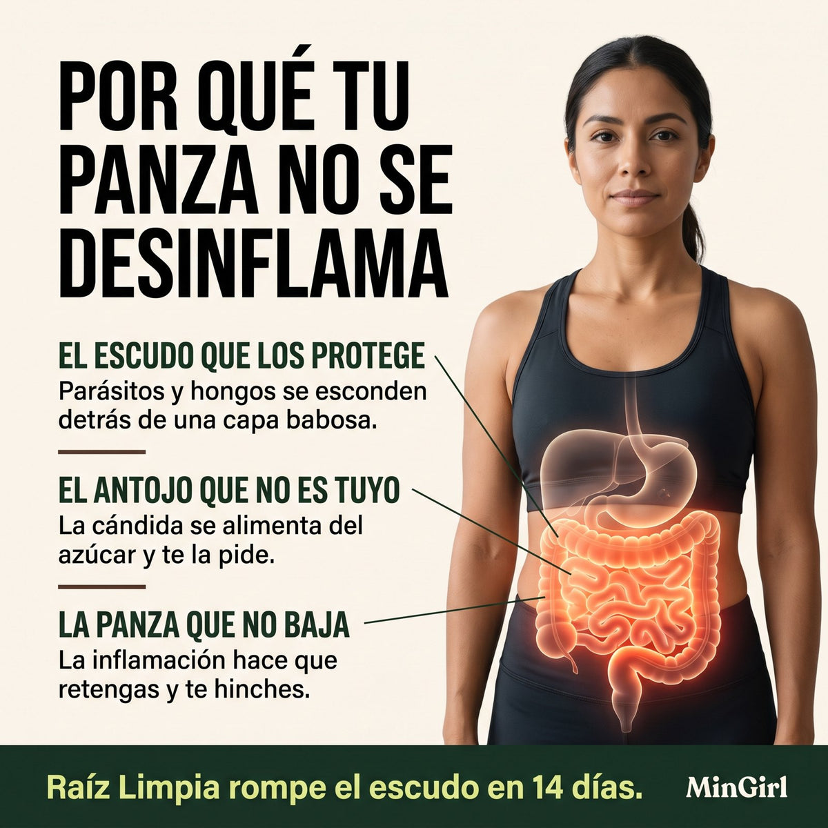 Raíz Limpia® · Depurativo intestinal 14 días